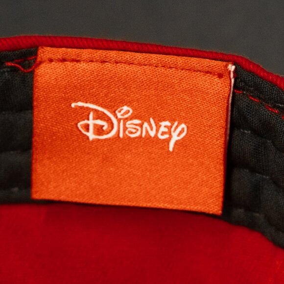 Disney Mouse Ear Hat Minnie Red Bow Polka Dot Snap Back Official Licensed Cap - Picture 4 of 9